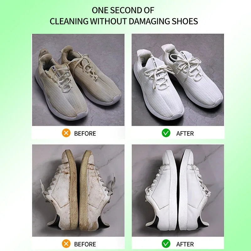 Special cleaning cream for small white shoes